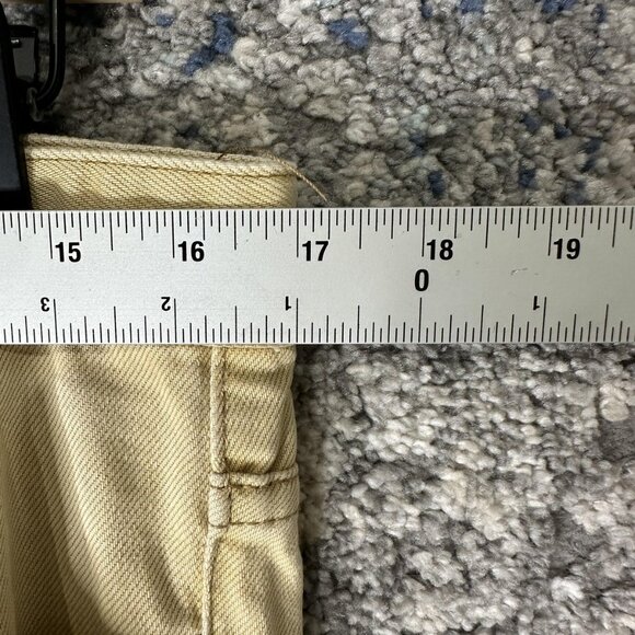 Ksubi Tsubi Jeans Mens 32 Beige Tan Slim Fit 5 Pocket Denim Pants Casual - Picture 2 of 7